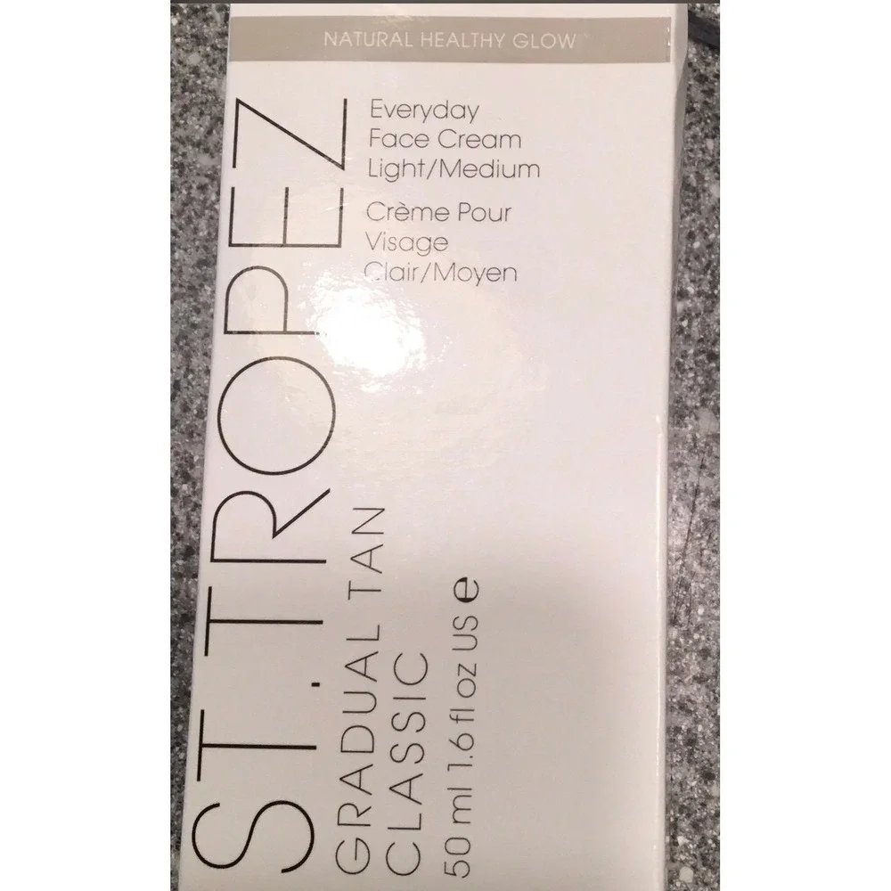 St.‎ tropez natural face tanning lotion 2.6 oz new in box